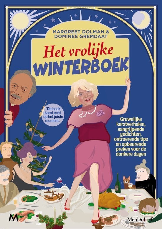 Het vrolijke winterboek - M. Dolman & Gremdaat (gesigneerd), Ophalen of Verzenden, Gelezen, Personen