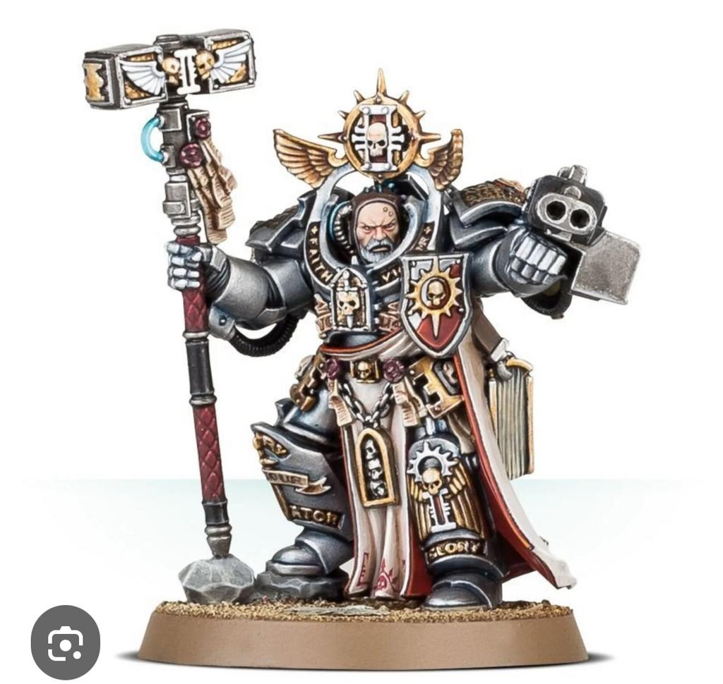 Warhammer 40k Grey Knights: Grandmaster Voldus Figuur, Ophalen of Verzenden, Nieuw, 1:35 tot 1:50, Figuur of Figuren