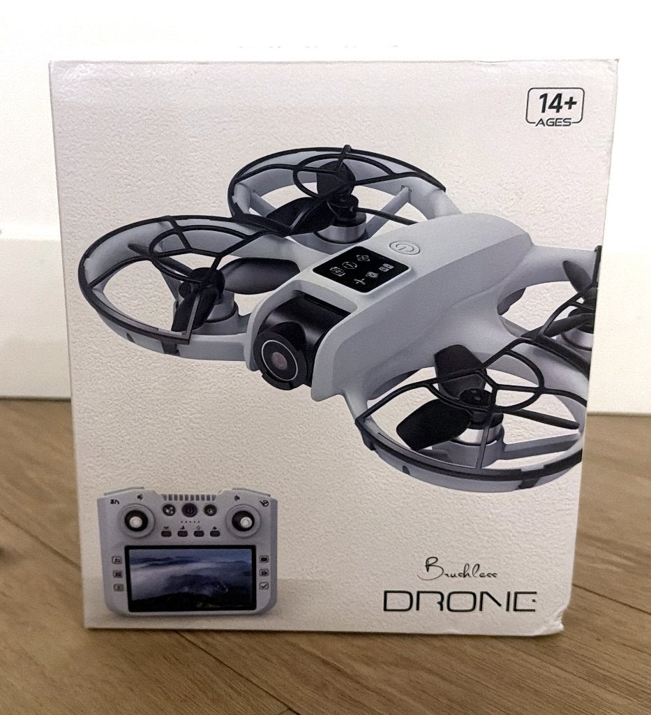 Brushless mini drone met scherm-afstandsbediening – NIEUW, Cameradrone, 100 tot 1000 meter, Nieuw, Ophalen of Verzenden