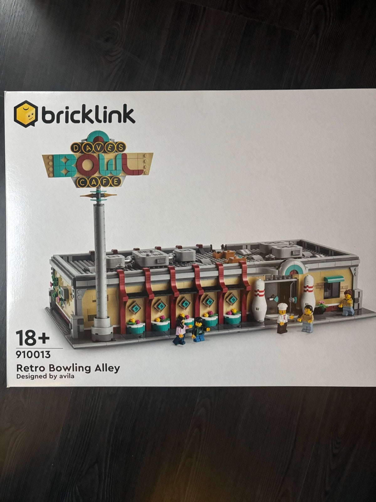 LEGO Bricklink 910013 Retro Bowling Alley - Nieuw & Sealed, Overige thema's, Lego, Nieuw, Ophalen of Verzenden