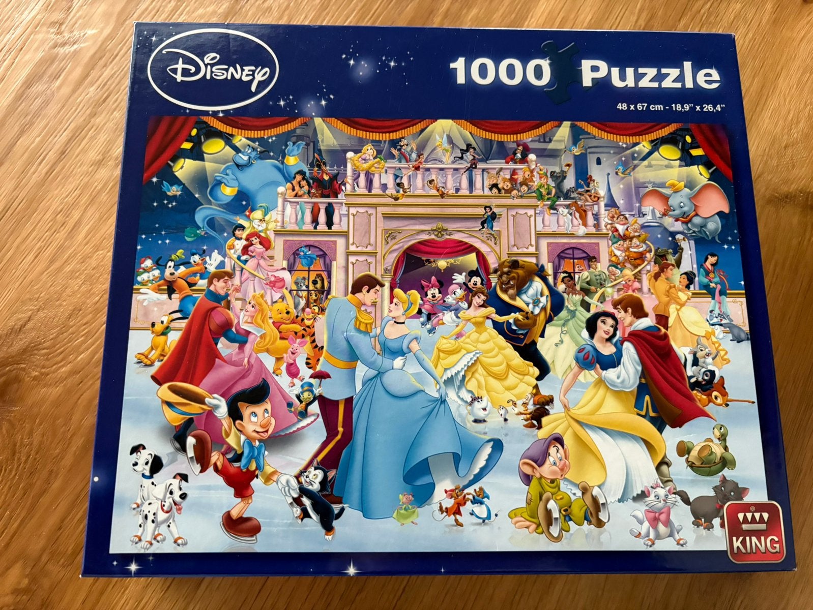 Disney puzzel - 1000 stukjes, Ophalen of Verzenden, 500 t/m 1500 stukjes, Zo goed als nieuw
