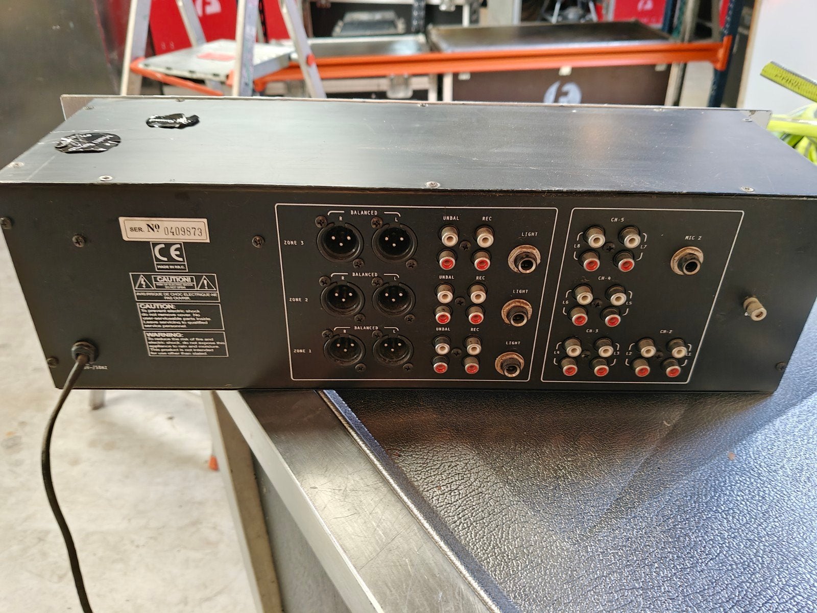 Zone mixer, Muziek en Instrumenten, Ophalen of Verzenden, Gebruikt, Minder dan 5 kanalen