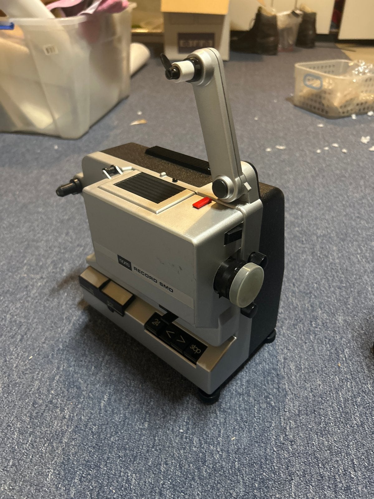 Noris Record SMD Filmprojector - Vintage Super 8, Ophalen of Verzenden, Gebruikt