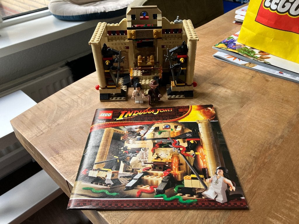 7621 - Indiana Jones lego - the lost tomb, Compleet, Overige thema's, Lego, Ophalen of Verzenden