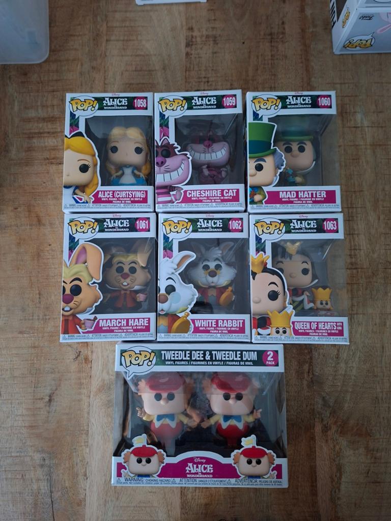 Funko pop Alice In Wonderland, Ophalen of Verzenden, Zo goed als nieuw