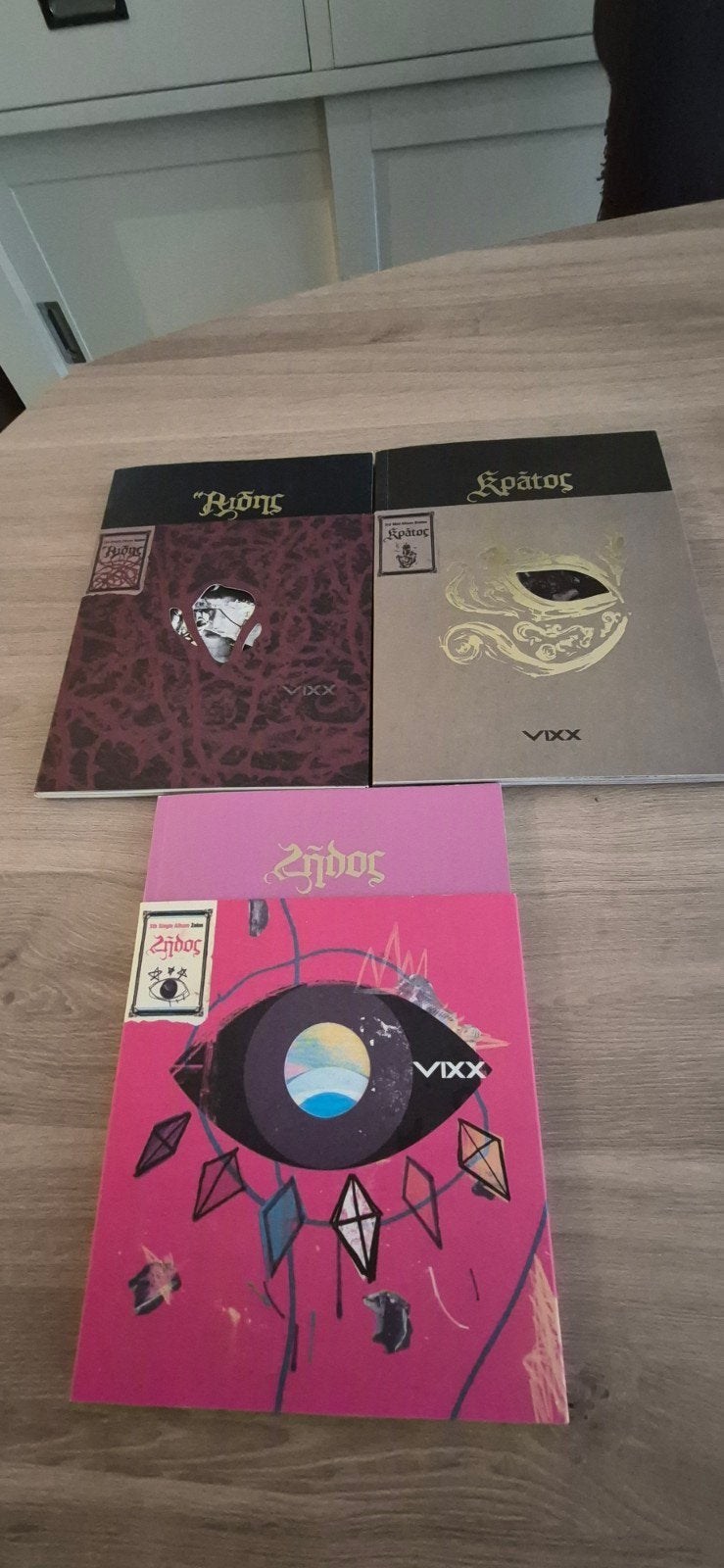 VIXX K-pop Albums - Kratos, Zelos, Hades, K-pop, Ophalen of Verzenden, Zo goed als nieuw, Inclusief boekje