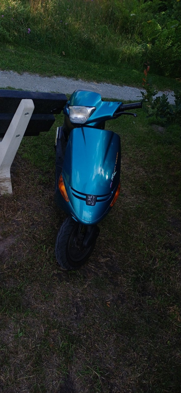 Snelle 50cc scooter met blauw kenteken - start in 1 kick!, Tweetakt, Gebruikt, Overige modellen, Maximaal 45 km/u