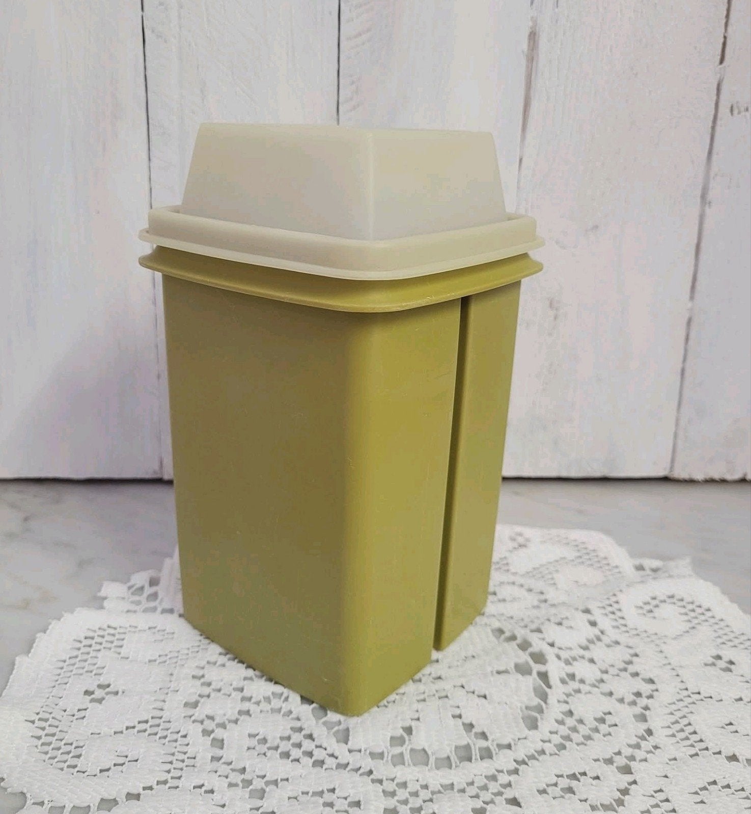 Tupperware bewaarbak., Verzenden, Gebruikt, Groen, Overige typen