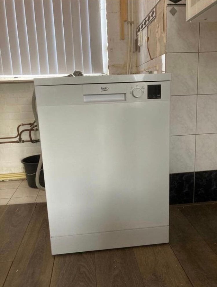 Beko DVN04321W Vrijstaande Vaatwasser, Ophalen, Zo goed als nieuw, 85 tot 90 cm, Eco programma