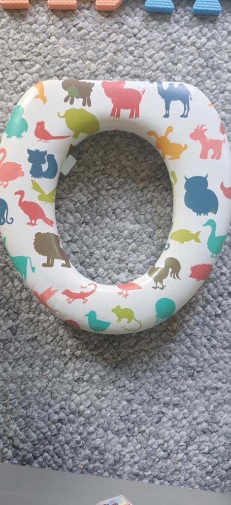 Kinder wc-bril dierenprint NIEUW wc brilverkleiner, Ophalen of Verzenden, Nieuw
