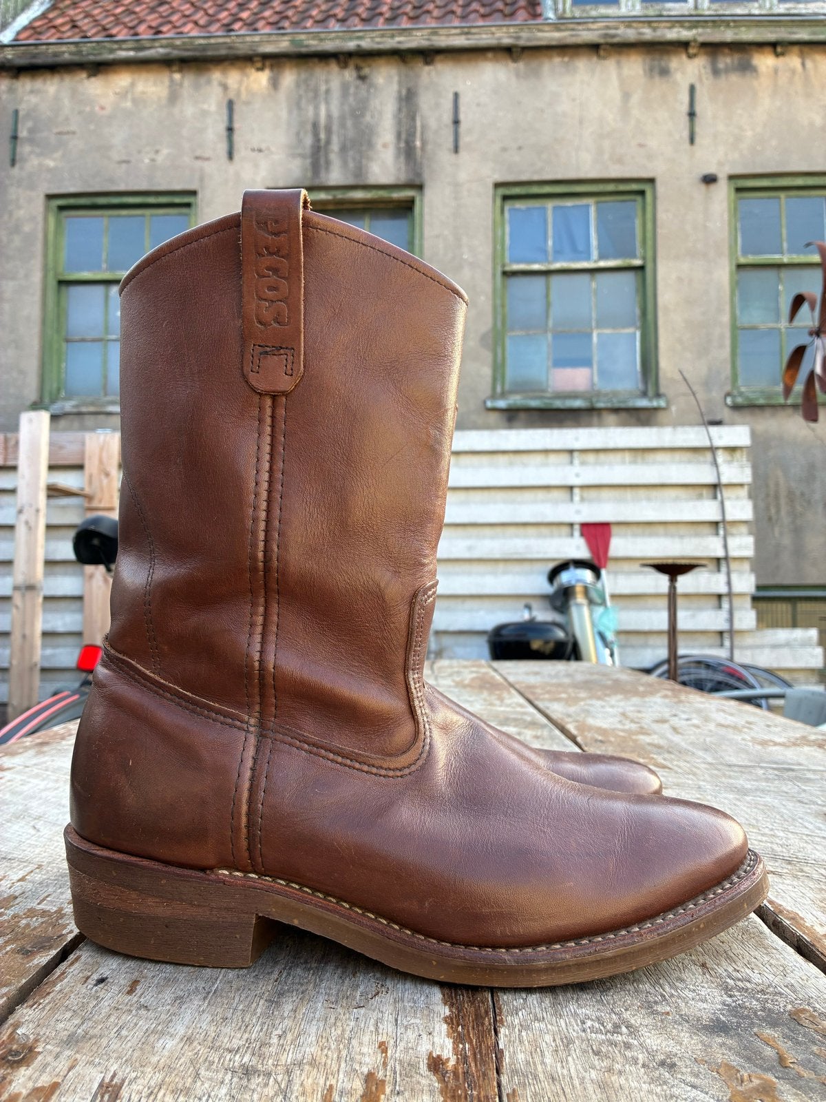 Red Wing Pecos 1155 Cowboylaarzen - Maat 42.5, Ophalen of Verzenden, Zo goed als nieuw, Bruin, Boots