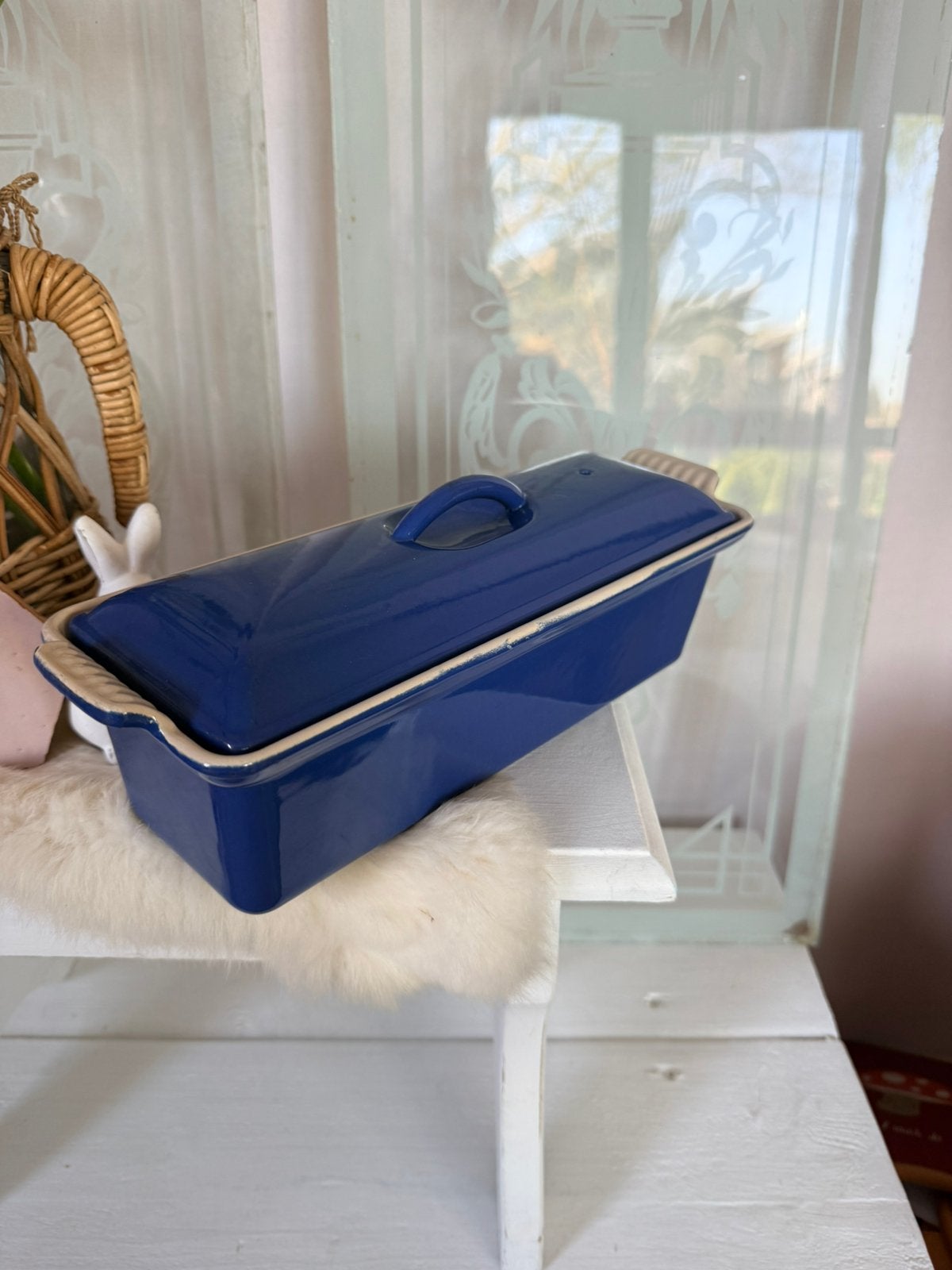Le Creuset gietijzeren pate vorm maat 28 in nieuwstaat, Ophalen, Gietijzer, PFAS-vrij, Le Creuset