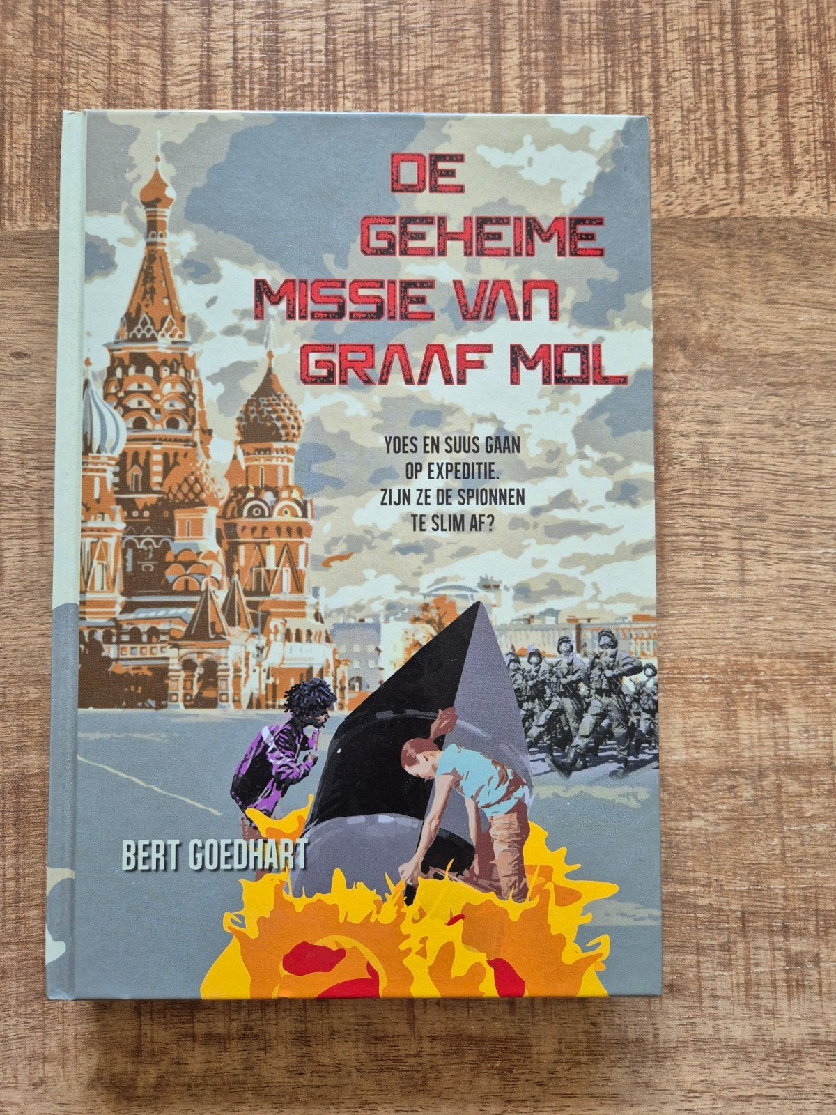 De Geheime Missie van Graaf Mol - Bert Goedhart, Boeken, Ophalen of Verzenden, Zo goed als nieuw, Bert Goedhart, Fictie