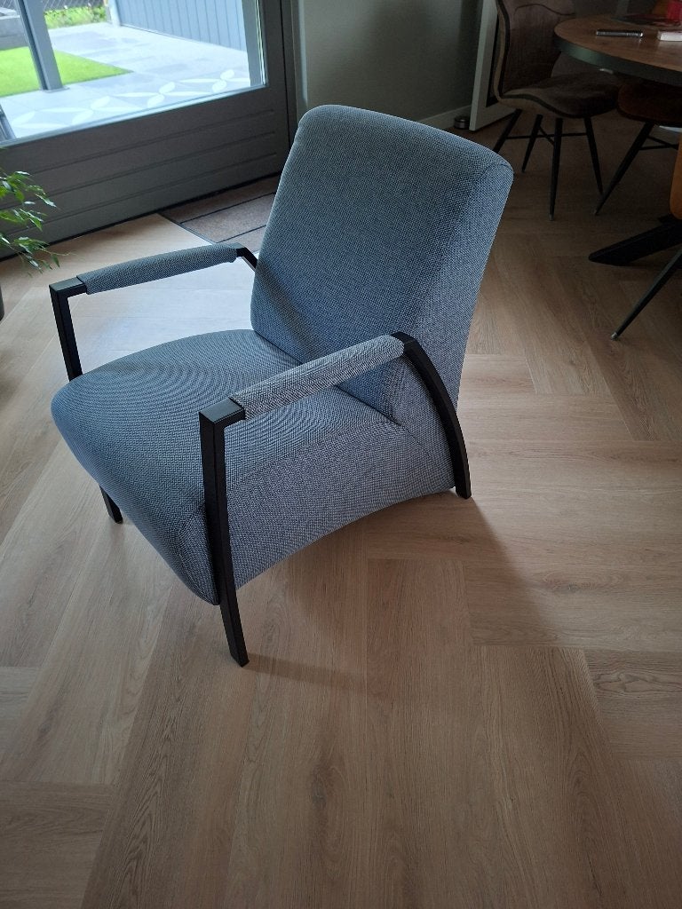 2 fauteuils  van het merk INHOUSE, Huis en Inrichting, Gebruikt, 75 tot 100 cm, Metaal, 50 tot 75 cm
