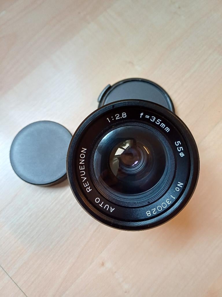 Auto Revuenon 35mm f/2.8 groothoeklens, Audio, Tv en Foto, Fotografie | Lenzen en Objectieven, Ophalen, Zo goed als nieuw, Groothoeklens
