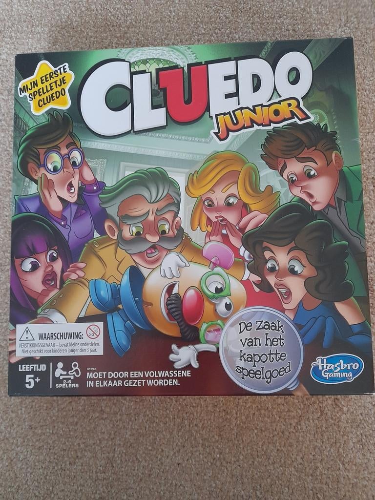 Cluedo Junior, Hobby en Vrije tijd, Gezelschapsspellen | Bordspellen, Vijf spelers of meer, Ophalen, Zo goed als nieuw, Hasbro Gaming