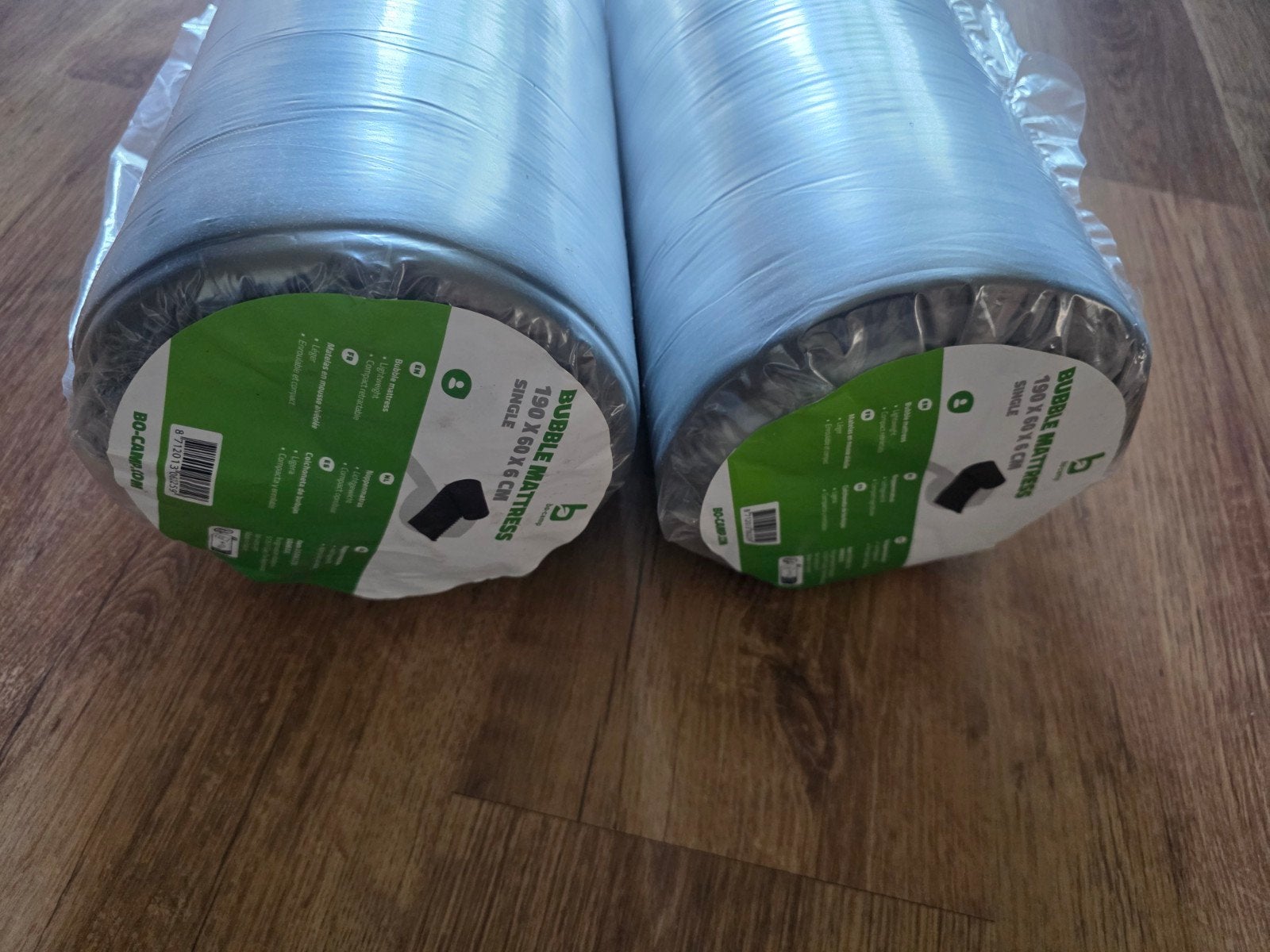 Noppen matrassen 2 stuks 190x60x6. NIEUW IN VERPAKKING.!!, Ophalen
