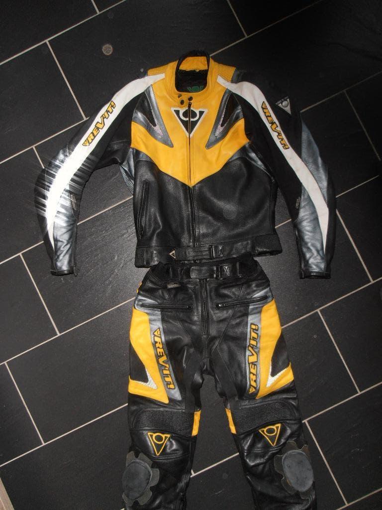 motorpak leer, Motoren, Kleding | Motorkleding, Ophalen of Verzenden, Tweedehands, Heren, Combipak