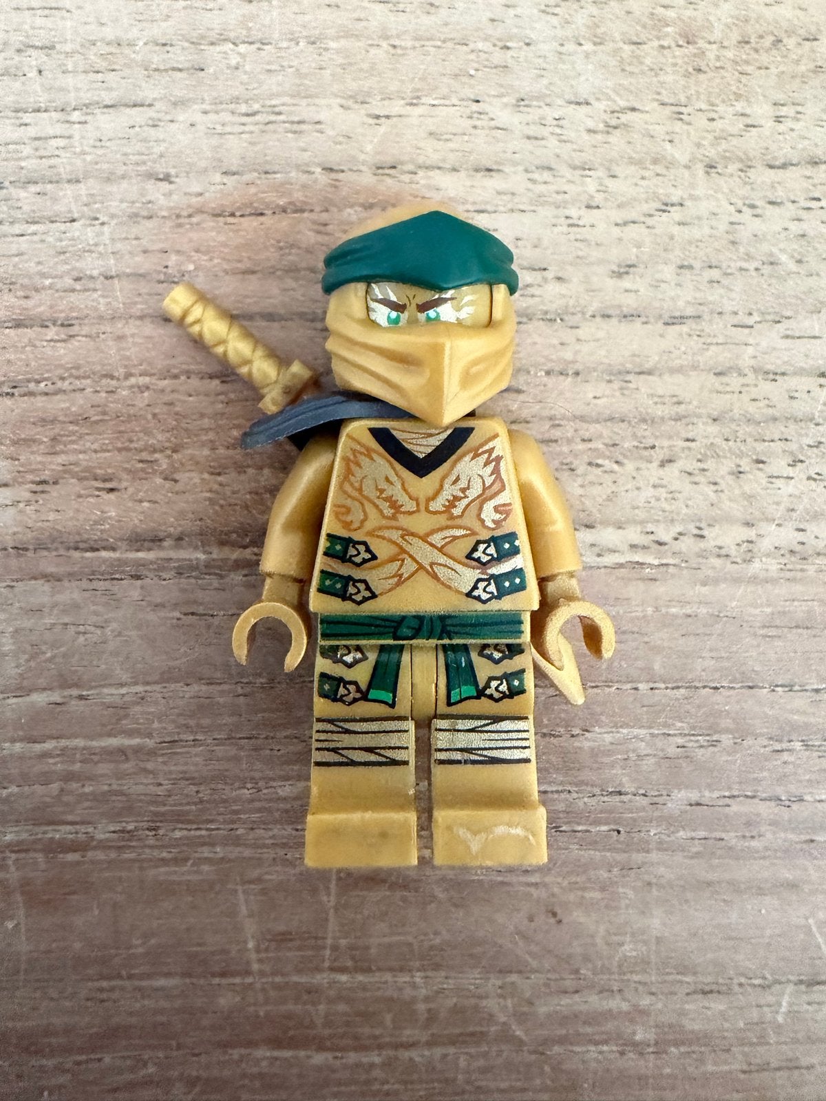 LEGO Ninjago Gouden Lloyd (njo702) compleet met accessoires, Ophalen of Verzenden, Zo goed als nieuw