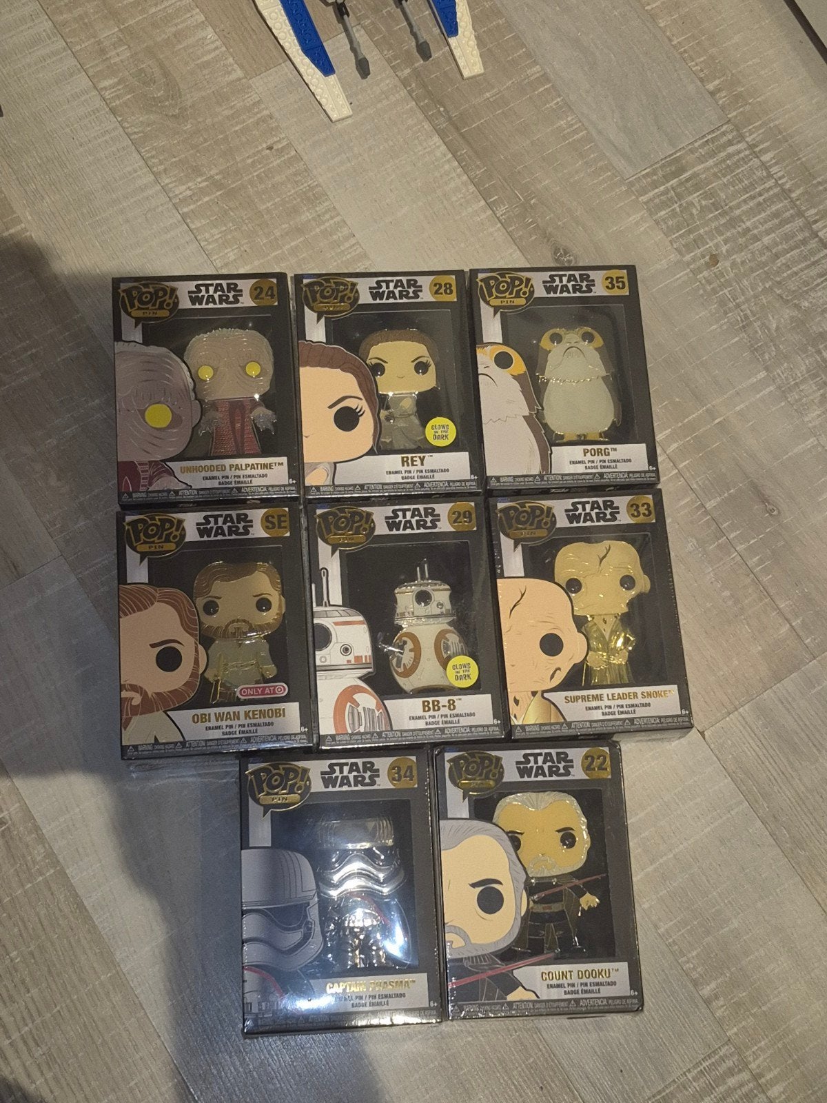 Funko Pins Star Wars, Ophalen of Verzenden, Nieuw, Actiefiguurtje