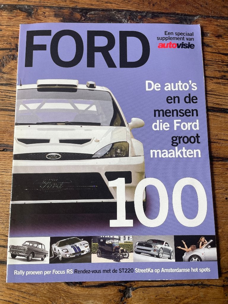 Ford - de auto`s en de mensen die Ford groot maakten, Ford, Nieuw, Ophalen of Verzenden, Autovisie
