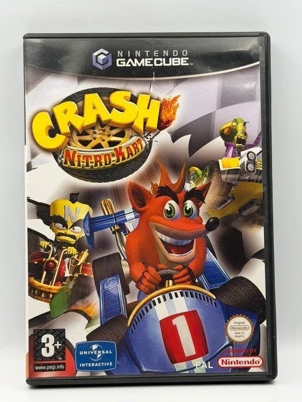 Crash Nitro Kart Nintendo GameCube, Spelcomputers en Games, Games | Nintendo GameCube, Nintendo, Nintendo, Nintendo, 1 speler