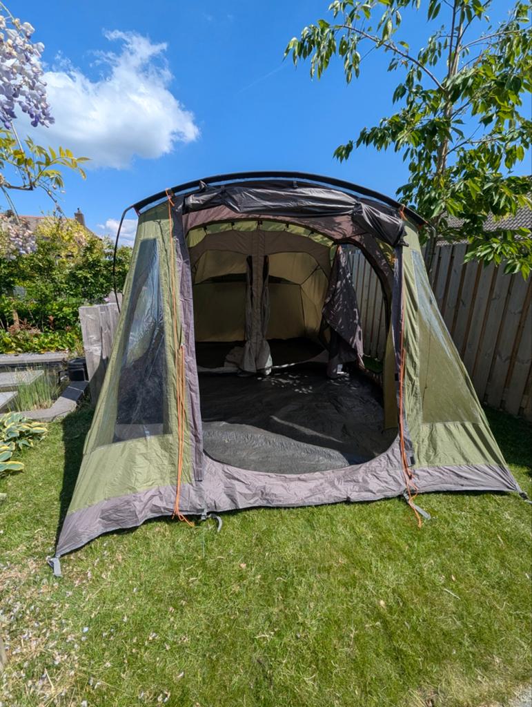 Coleman vespucci 4, Caravans en Kamperen, Ophalen, Gebruikt, Tot en met 4