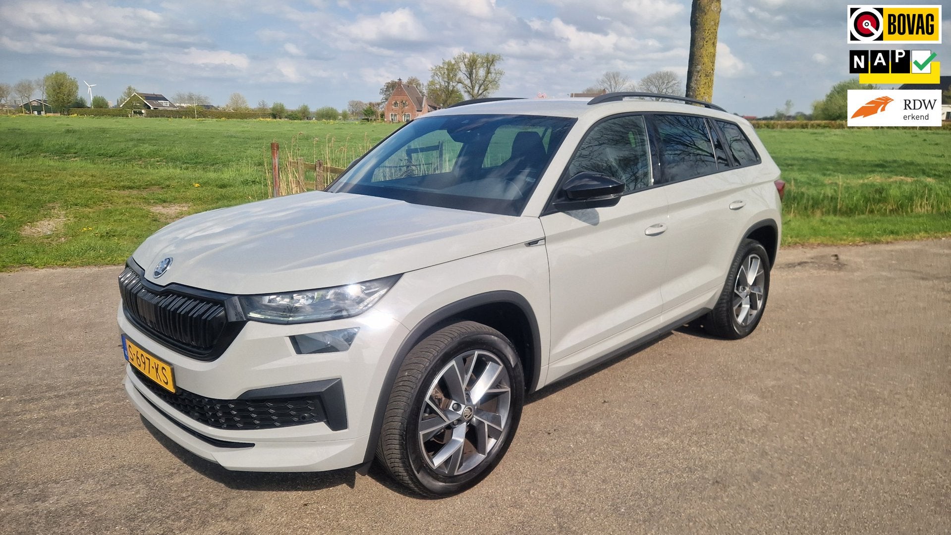 Skoda Kodiaq 1.5 TSI Sportline Business, 1e eig dealer onder, Dealer onderhouden, Euro 6, 4 cilinders, 150 pk