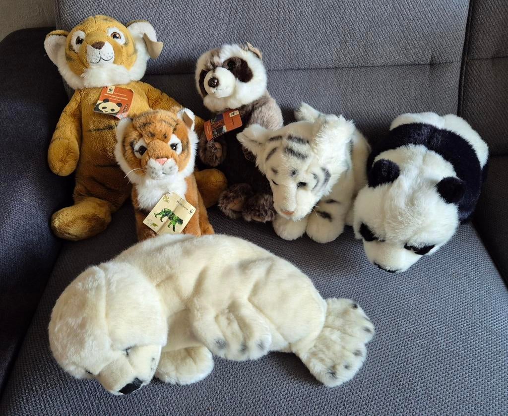 Wwf knuffels, Ophalen of Verzenden, Zo goed als nieuw