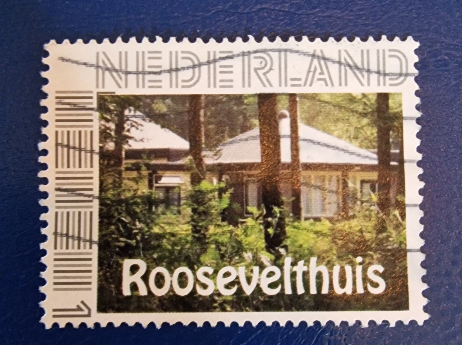 kv1163 persoonlijkev postzegel Roosevelt Huis gestempeld, Ophalen of Verzenden, Na 1940, Gestempeld