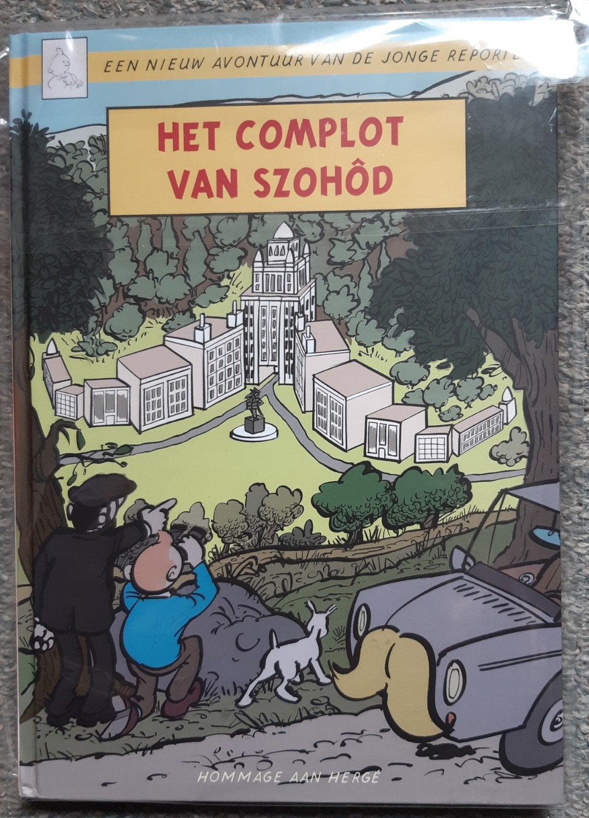 Hommage aan Hergé, Het complot van Szohôd, Eén stripboek, Nieuw, Ophalen of Verzenden, Hergé