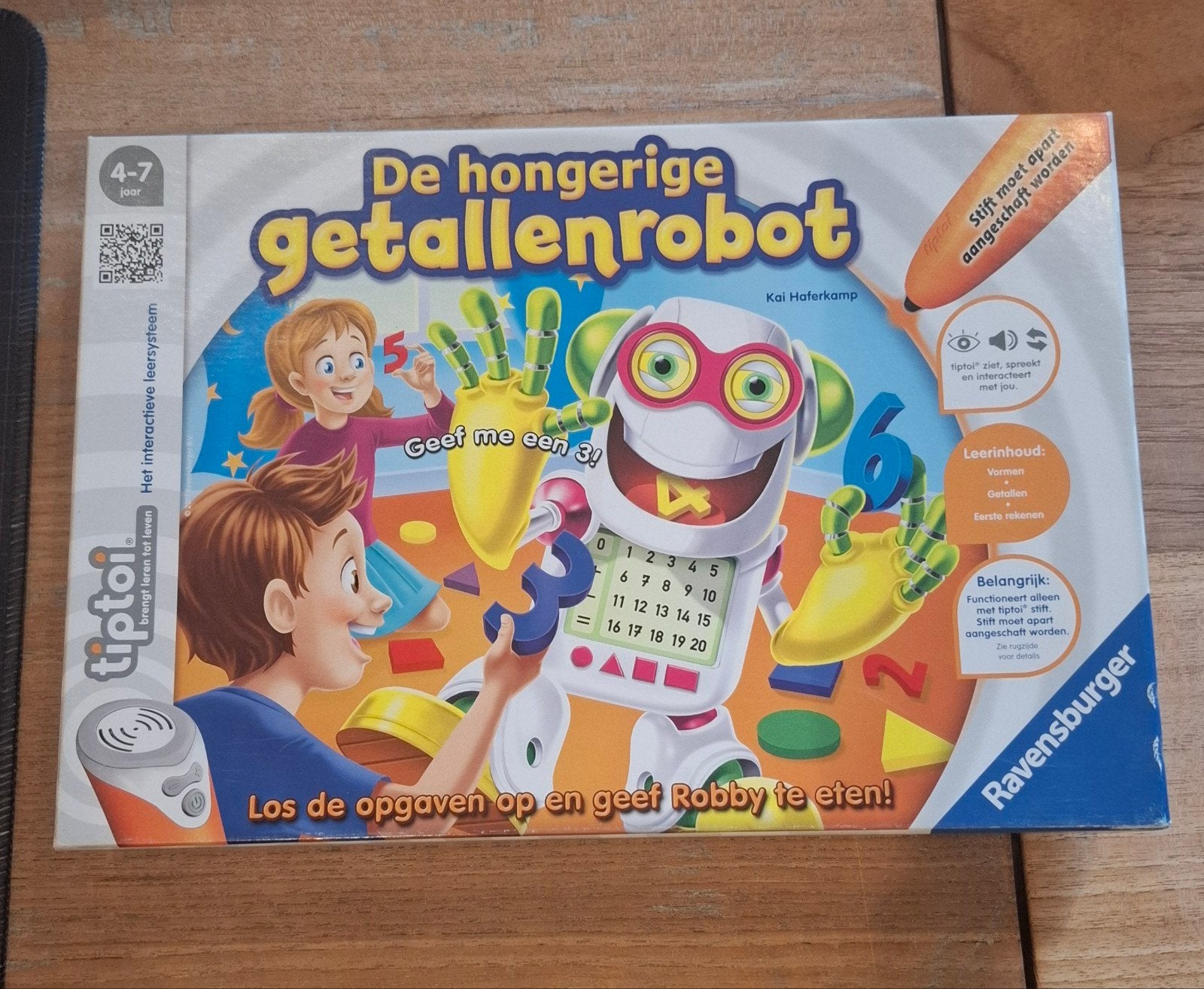 Tiptoi De Hongerige Getallenrobot - Educatief Spel, Kinderen en Baby's, Ophalen of Verzenden, Zo goed als nieuw, Rekenen