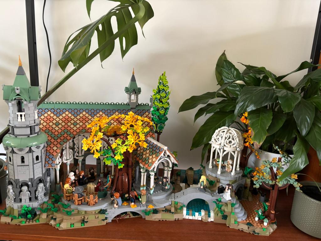 LEGO Rivendell 10316 compleet met doos, Overige thema's, Lego, Ophalen of Verzenden, Zo goed als nieuw