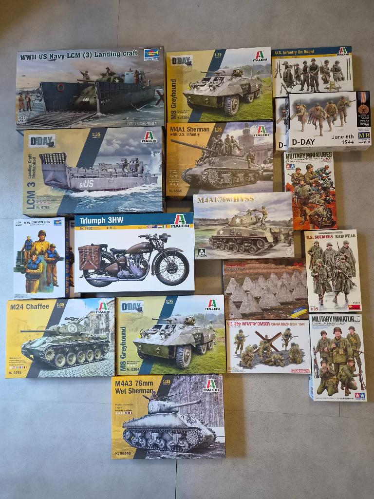 Bouwpakketten modelbouw, Tank, 1:32 tot 1:50, Nieuw, Ophalen