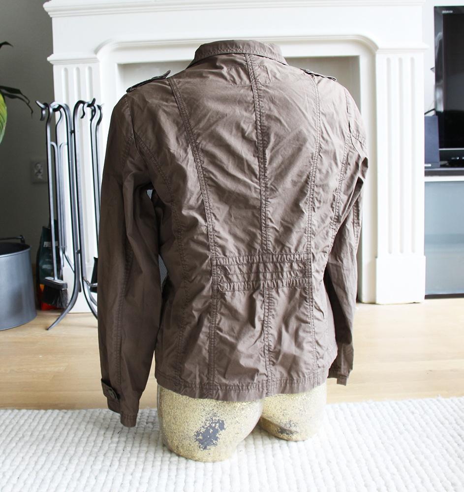 Stoer Groen Jasje (M) € 20,-, Kleding | Dames, Maat 38/40 (M), Ophalen of Verzenden, Zo goed als nieuw, Jasje
