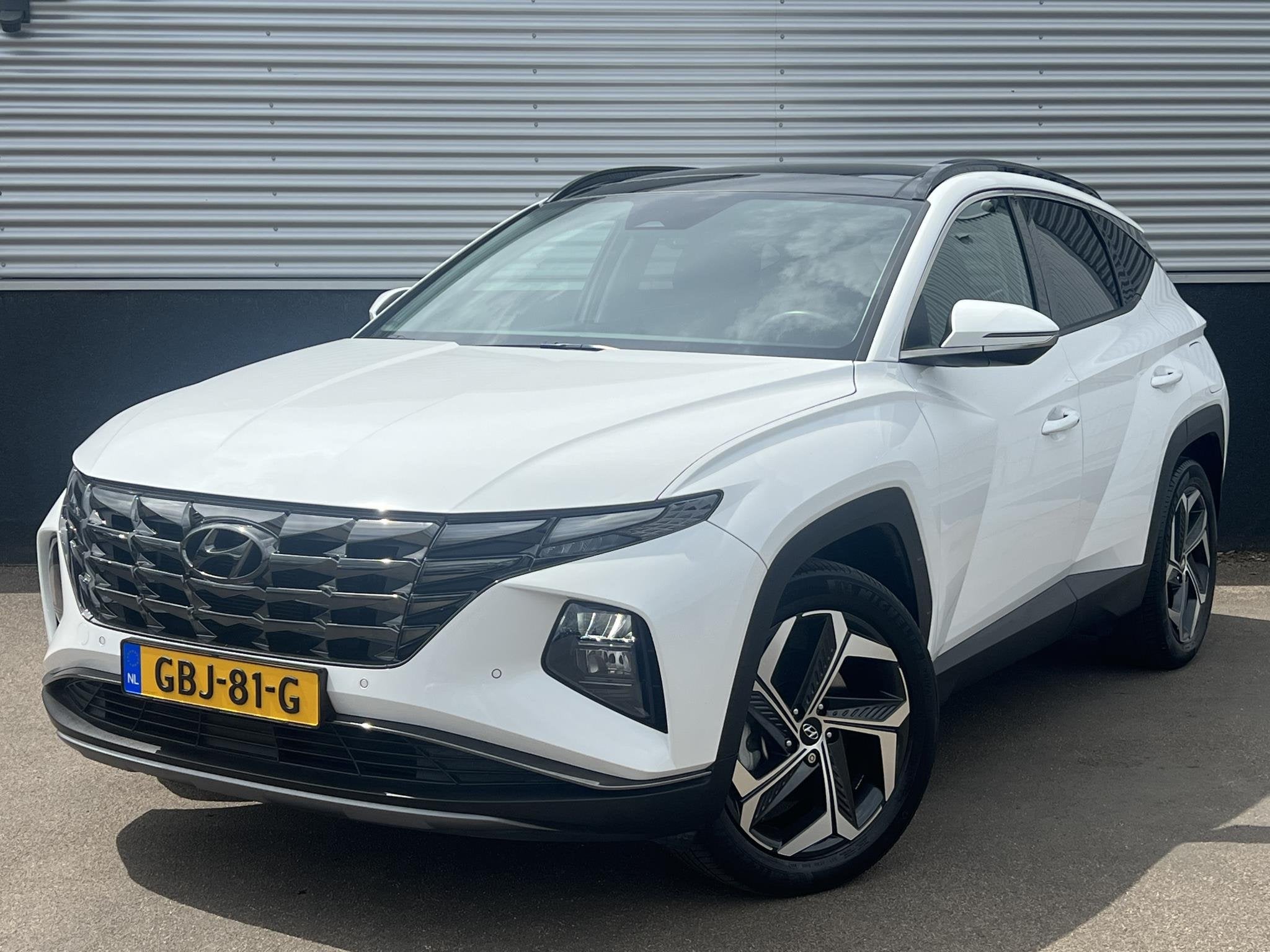 Hyundai Tucson 1.6 T-GDI PHEV Premium Edition Sky 4WD 4WD Sc, Auto's, Automaat, 1350 kg, Gebruikt, Euro 6