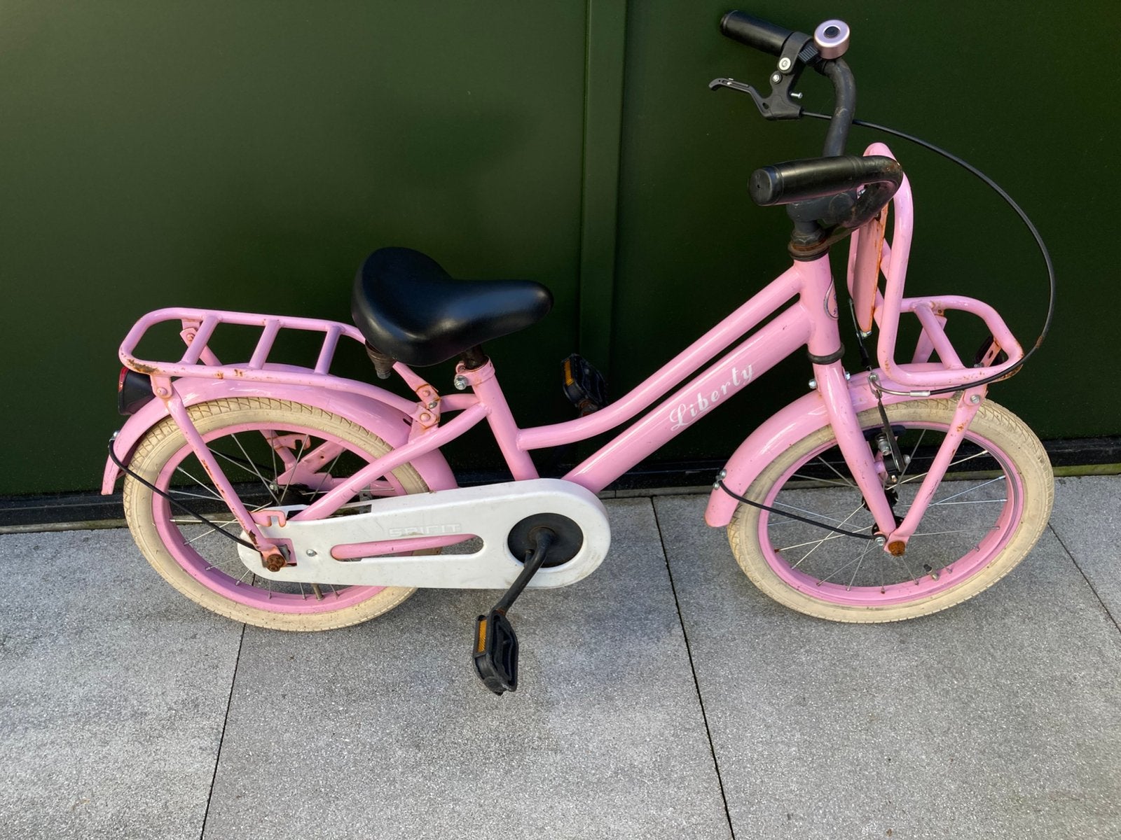 Spirit Liberty Meisjesfiets Roze 16 Inch, Ophalen, Gebruikt, Terugtraprem, 16 inch