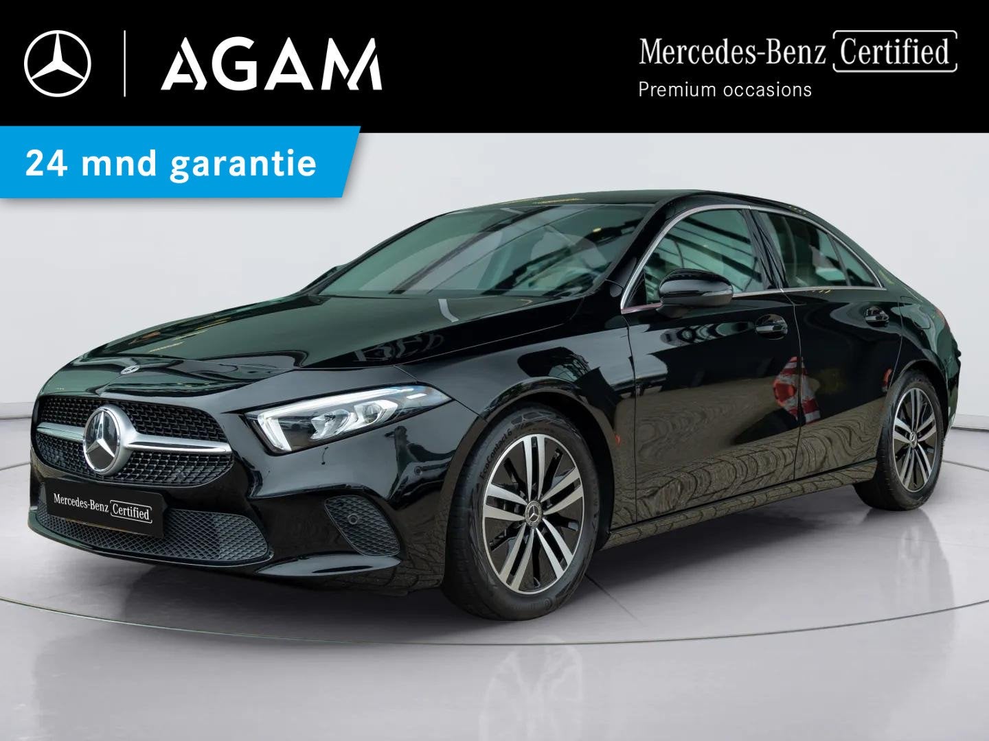 Mercedes-Benz A-Klasse Limousine 180 Business Solution, Auto's, Dealer onderhouden, 136 pk, 4 cilinders, Leder en Stof