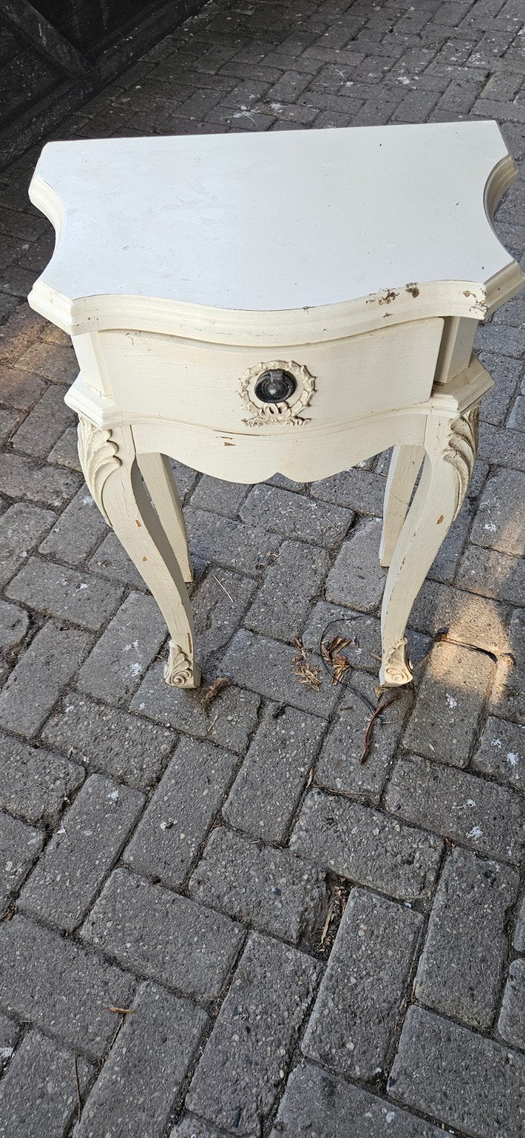 Side table tafel, Ophalen, 25 tot 50 cm, Rechthoekig