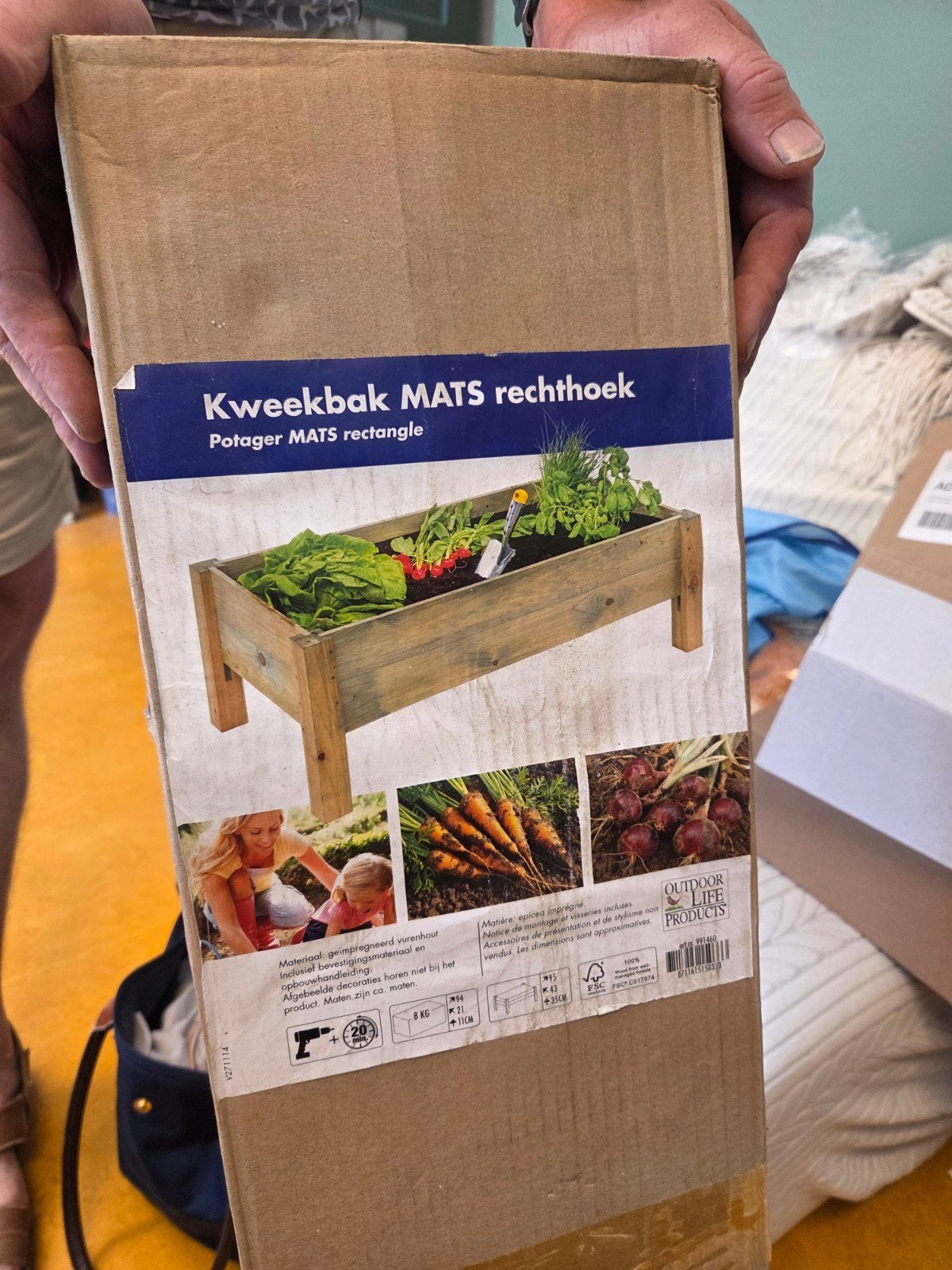 Kweekbak MATS rechthoek - Nieuw in doos, Ophalen