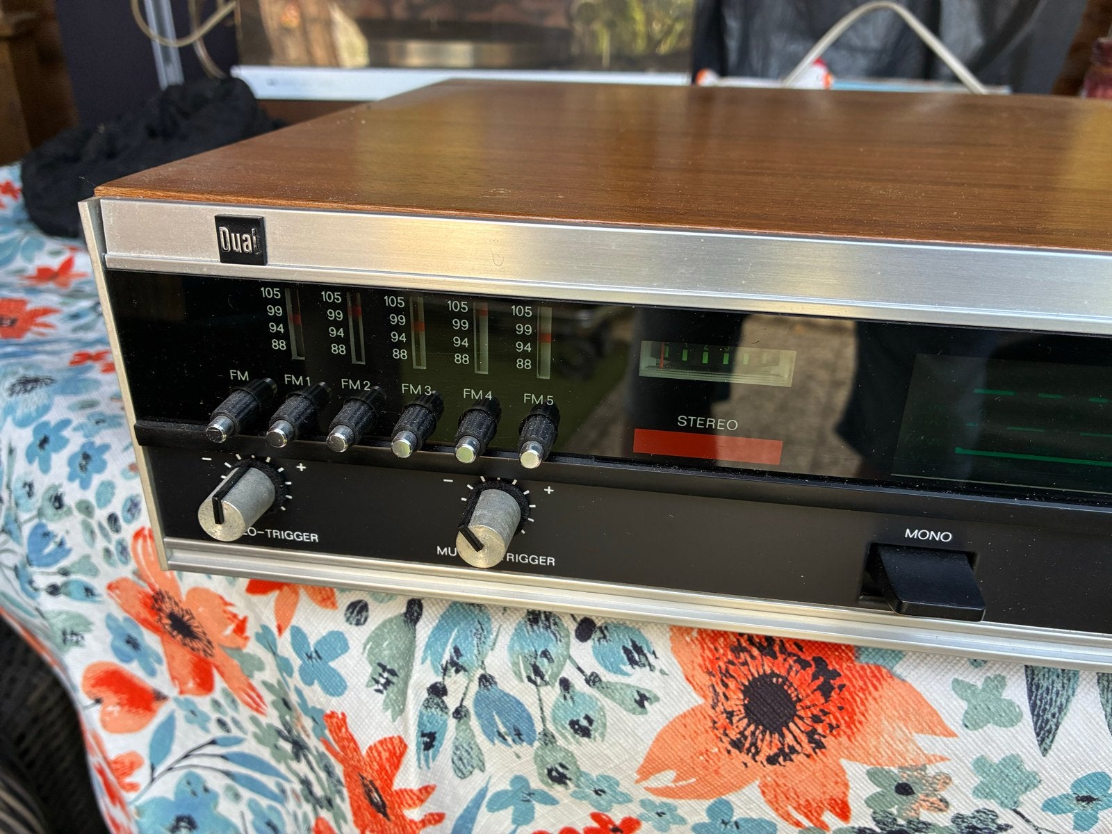Dual C18 Tuner - Vintage Radio Ontvanger, Ophalen, Gebruikt, Analoog