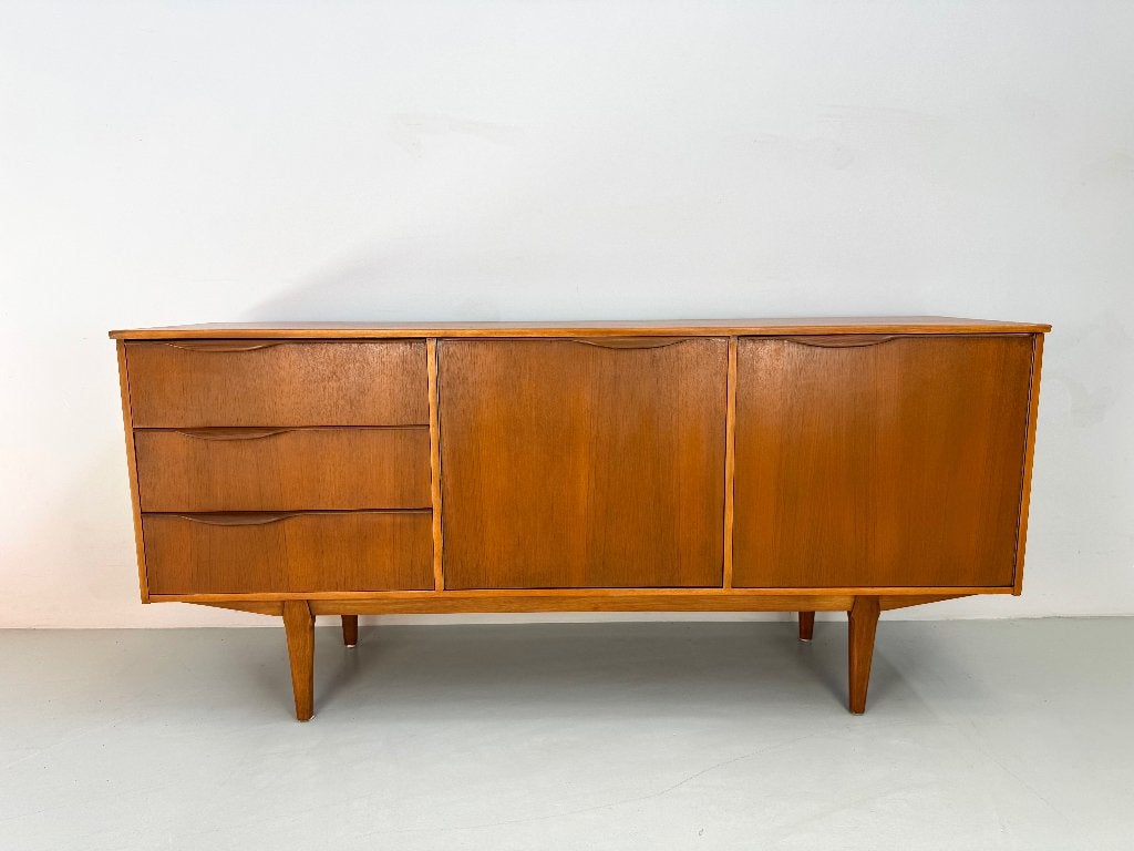 Vintage dressoir, Ophalen of Verzenden, Zo goed als nieuw, 25 tot 50 cm, 150 tot 200 cm