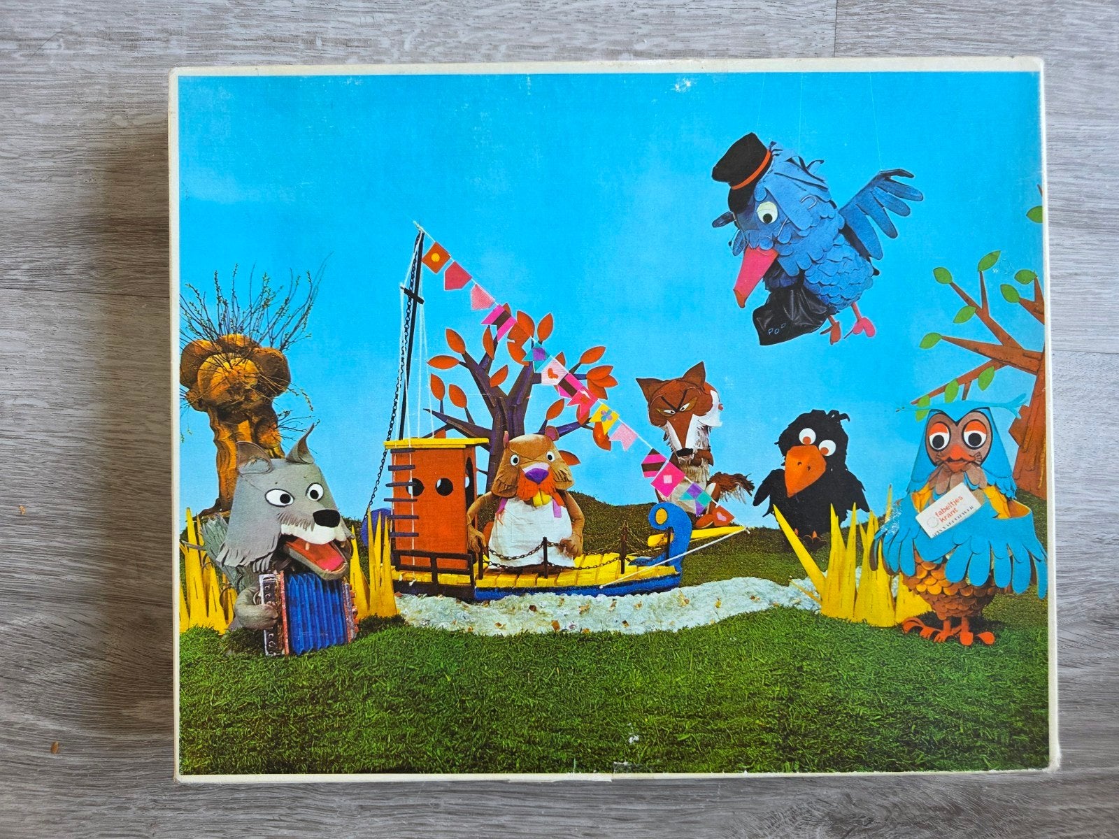 Vintage Fabeltjeskrant puzzel - Jaren '60, Gebruikt, Onbekend, Chanowski Productions, Onbekend