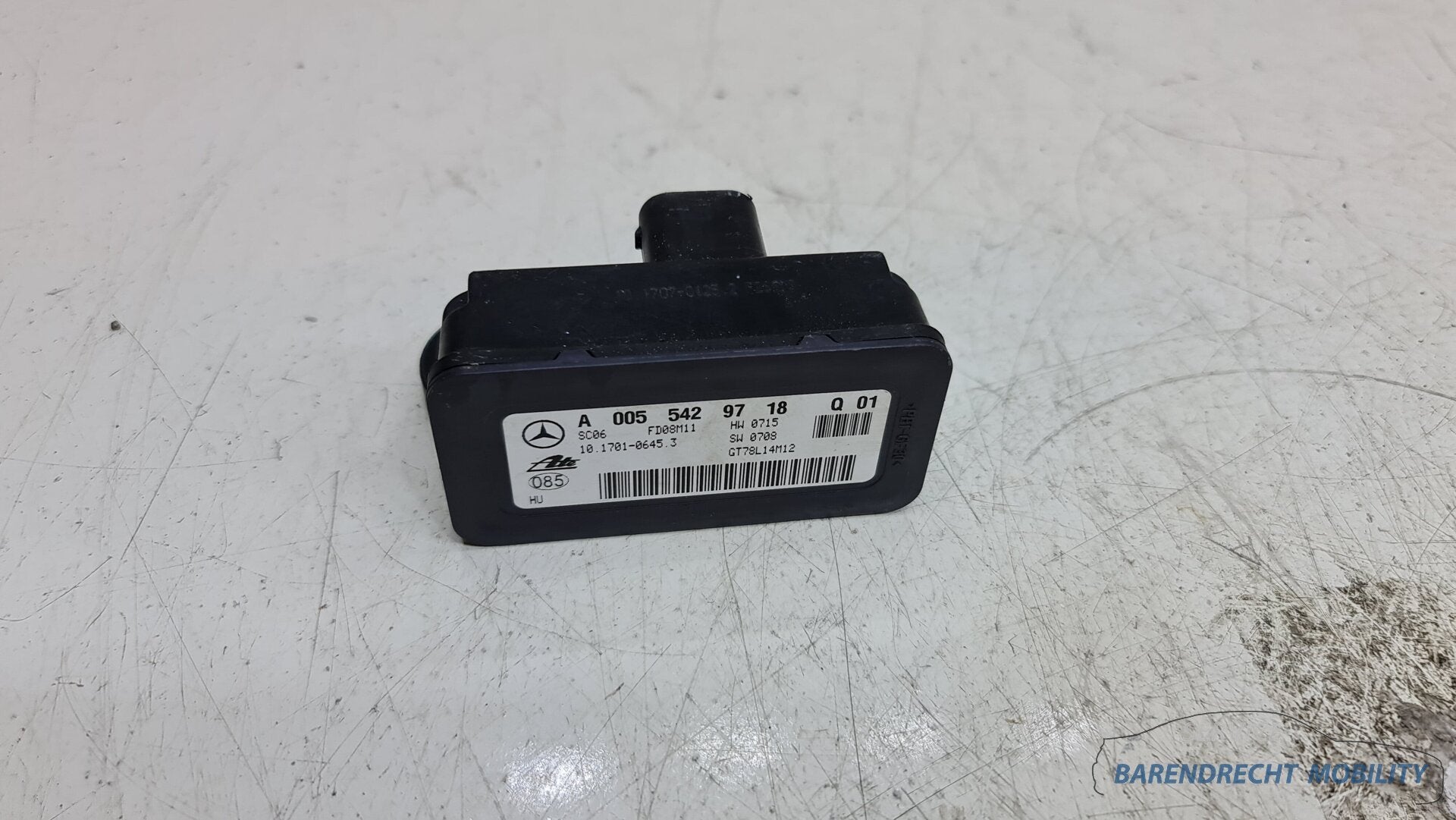 Mercedes C CLK Klasse W203 S203 W209 ABS ESP sensor A0055429, Gebruikt, Mercedes-Benz AG, Mercedes-Benz, Ophalen of Verzenden