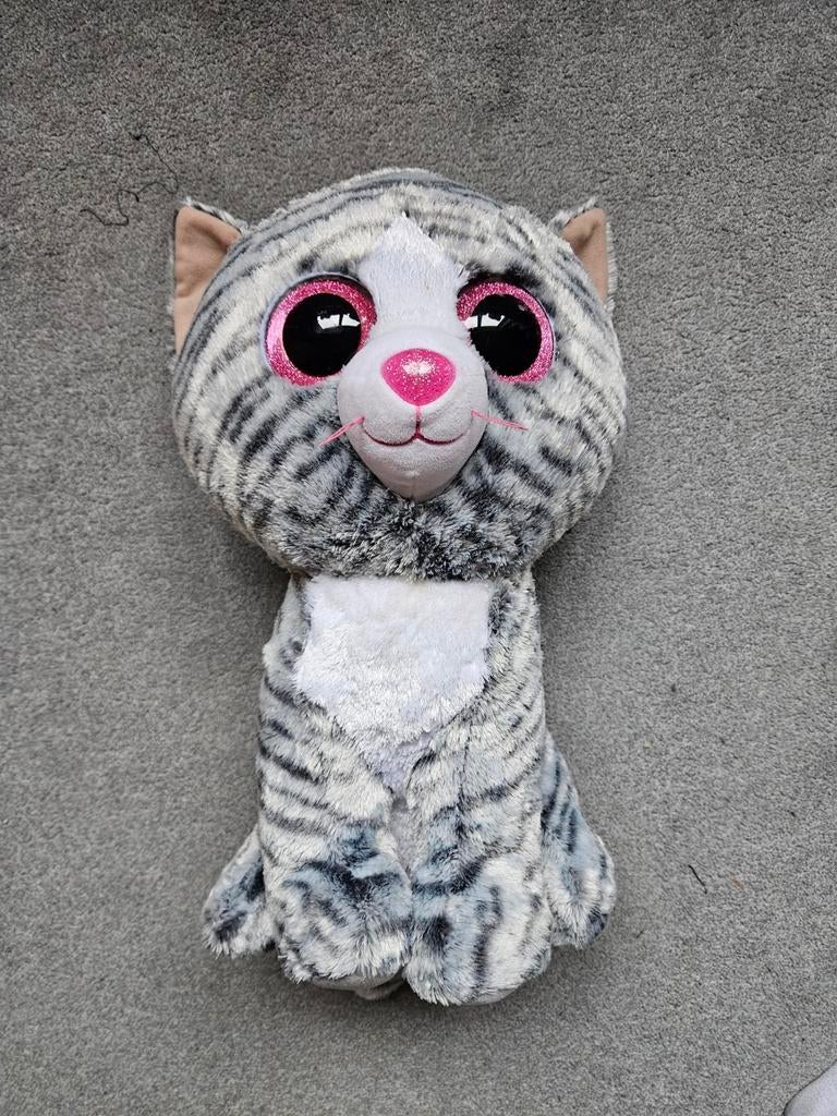 Beanie Boo Poes ca 45cm, Ophalen of Verzenden, Zo goed als nieuw
