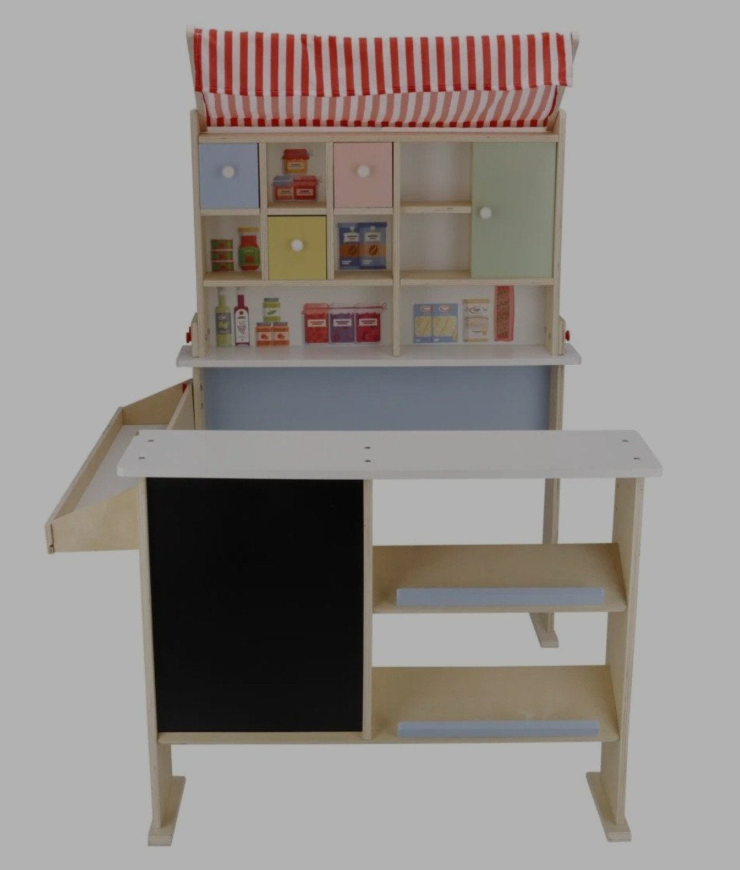 Houten speelgoed winkeltje nieuw, Kinderen en Baby's, Ophalen, Nieuw, Meubelstuk of Keukentje