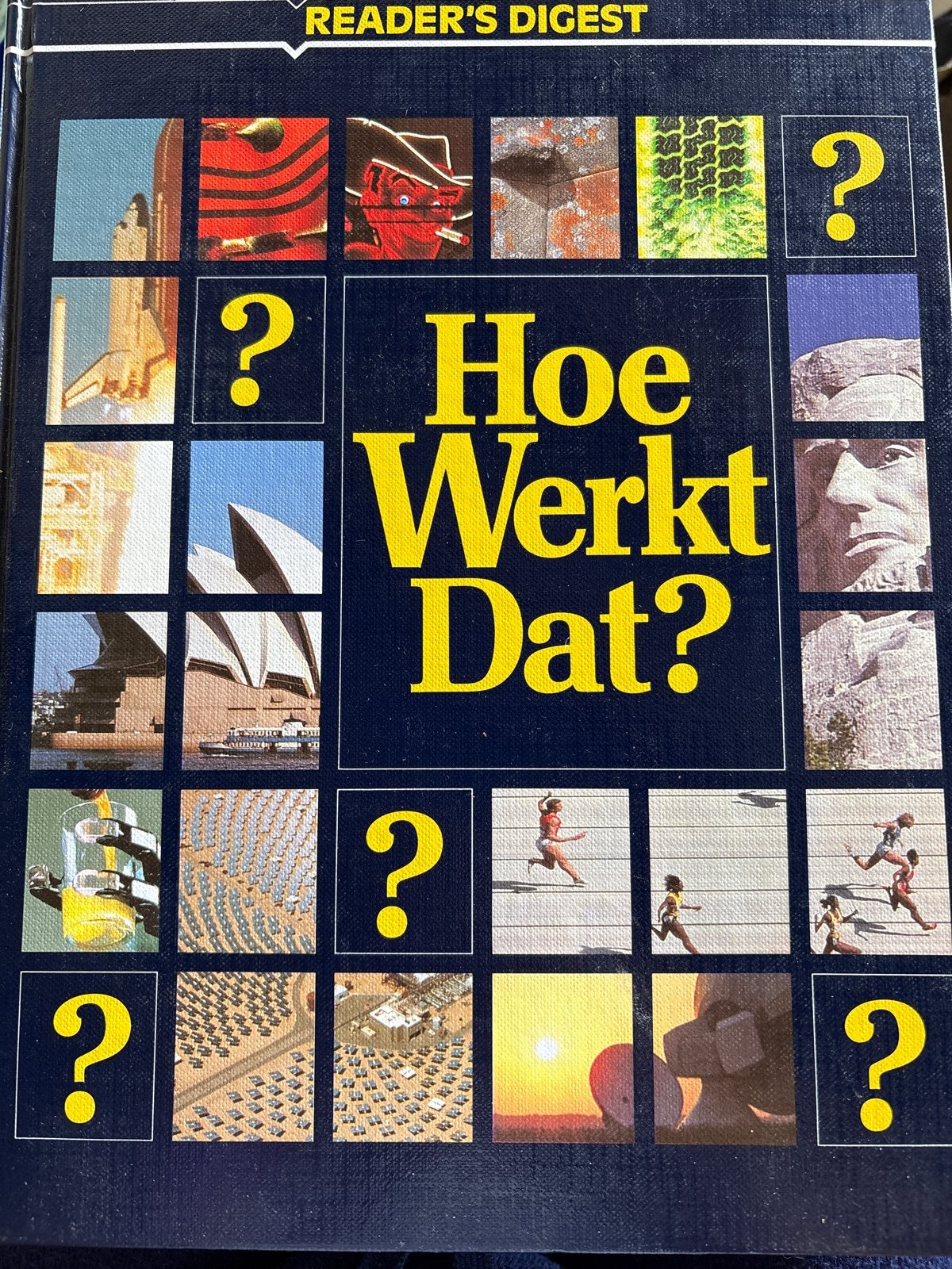 Reader's Digest: Hoe Werkt Dat? - Techniek & Wetenschap, Boeken, Ophalen of Verzenden, Gelezen, Overige onderwerpen