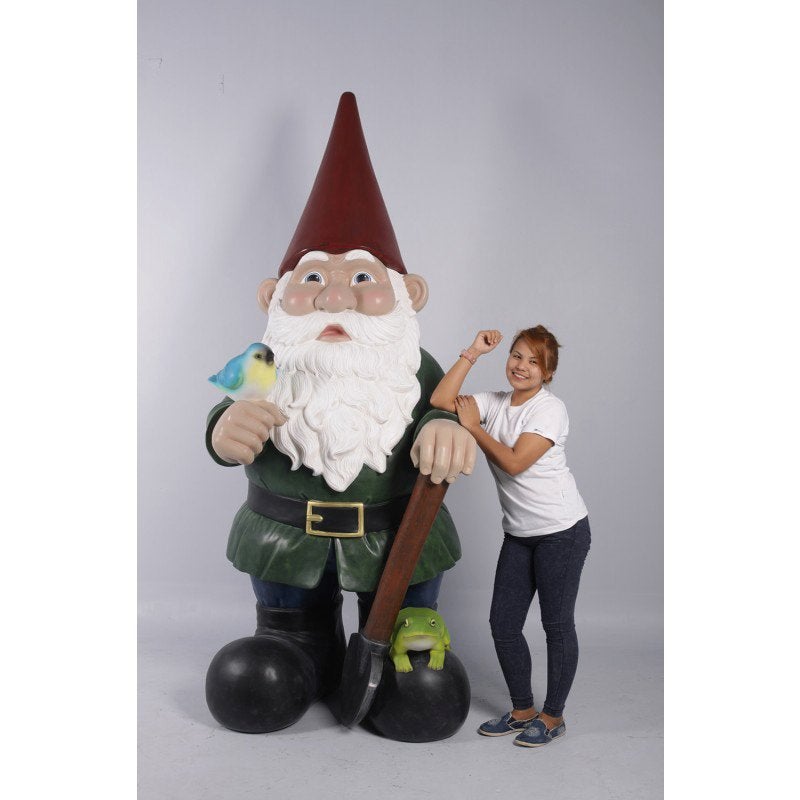 Giant Garden Gnome beeld – Kabouter Hoogte 261 cm, Verzamelen, Beelden en Beeldjes, Ophalen, Nieuw
