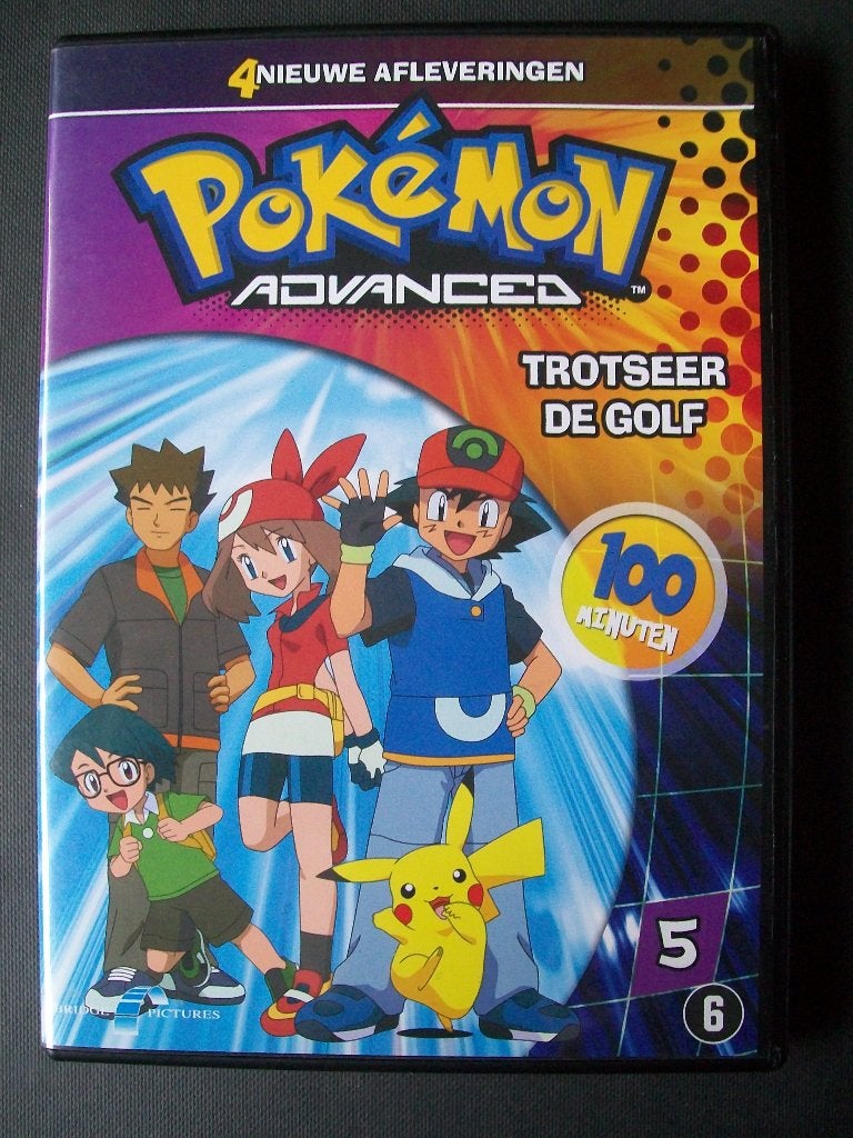 Pokemon Advanced 5 Trotseer de Golf in nieuwstaat , Tekenfilm, Verzenden, Anime (Japans), Zo goed als nieuw