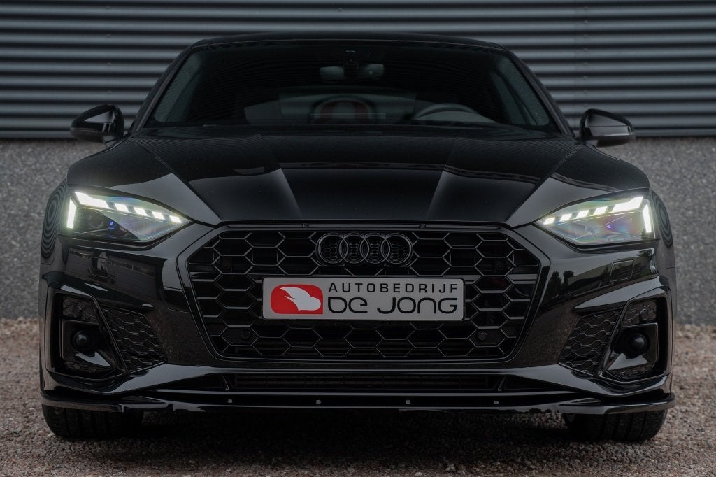 Audi A5 Sportback 40 TFSI Competition 204PK | RS-Stoelen | P, Automaat, Automatische klimaatregeling, Gebruikt, Zwart